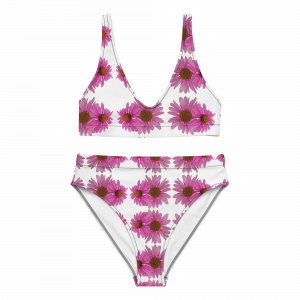 Recycled high-waisted bikini