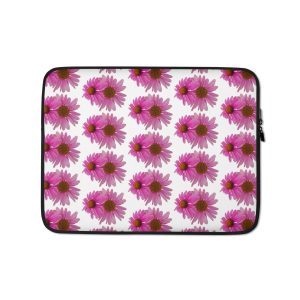 Pink Echinacea  Laptop Sleeve